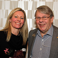 Marie Andervin och Kalle Wannberg