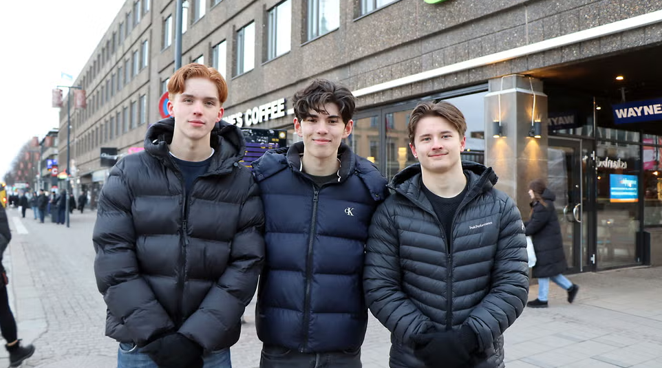 Vilmer Mossnelid, Viggo Bredberg och Jayden Amnebrink startade företaget Collaktiv UF