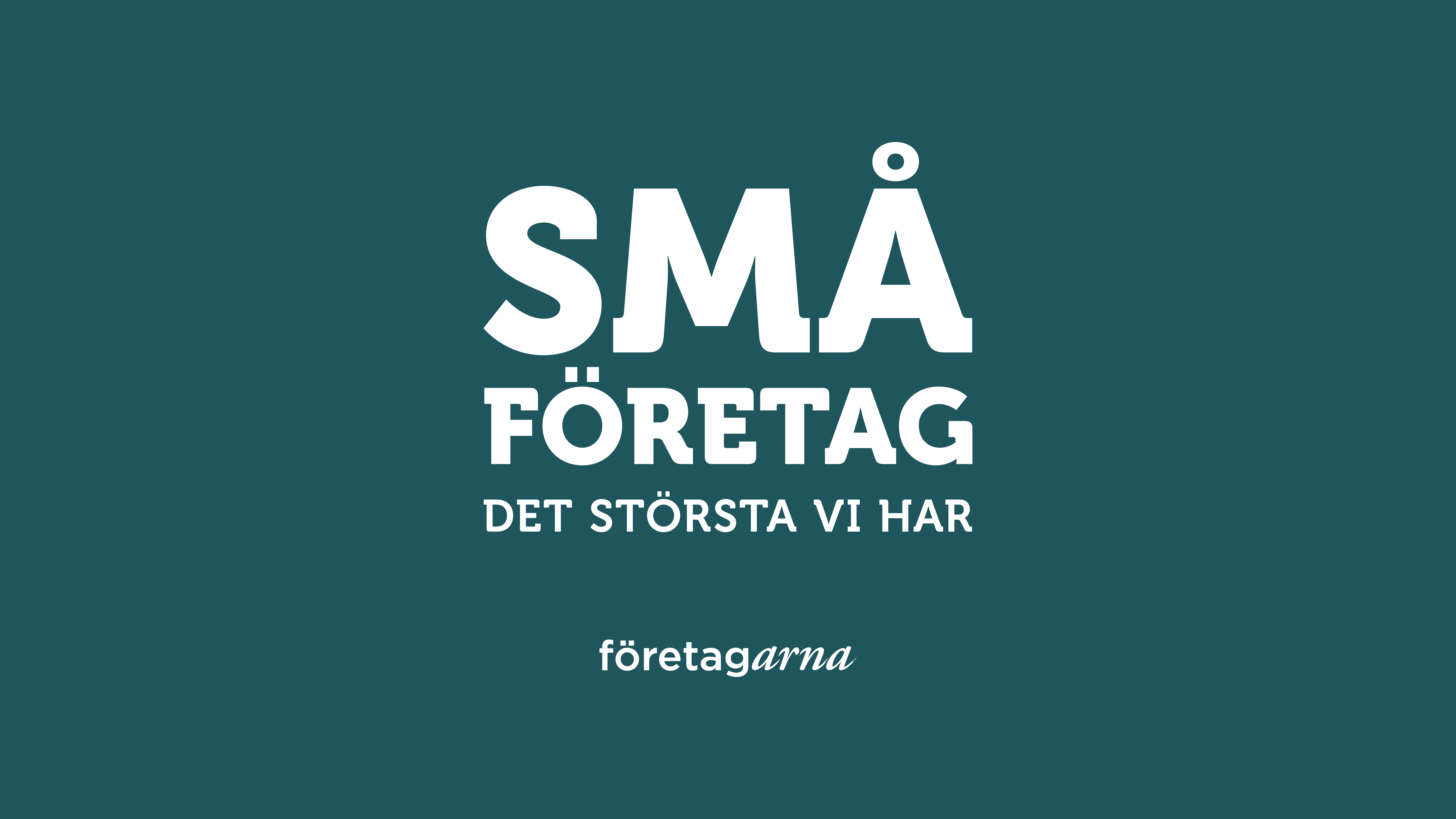Sm&aring; f&ouml;retag det st&ouml;rsta vi har
