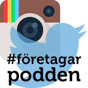 #företagarpodden på sociala medier